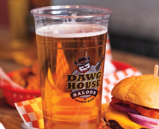 Dawg House Saloon & Sports Book at Resorts World Las Vegas specializes in great food, drink and live music