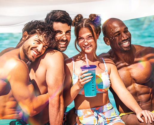 Check out the long-running LGBTQ+ pool party Temptations Sundays at Luxor in Las Vegas