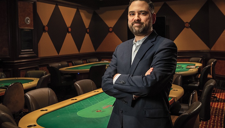 The property's director of poker operations brings plenty of experience to his role.