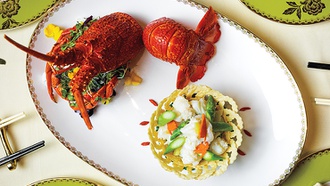 An elegant Resorts World Las Vegas environment makes the perfect backdrop for these traditional dishes.