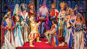 This engaging, all-ages entertainment combines knights, kings, steeds and steel for a fun night.