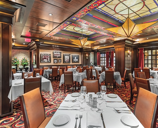 Get a great meal with great ambience and service at Vic & Anthony's Steakhouse at Golden Nugget in Las Vegas