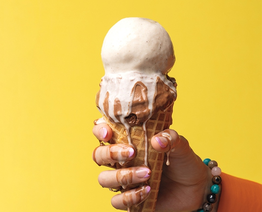 Indulge in a vegan ice cream cone at Craig's Vegan in Las Vegas