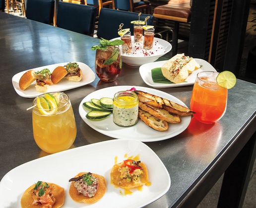 Happy hour at Tom Colicchio's Heritage Steak at The Mirage in Las Vegas