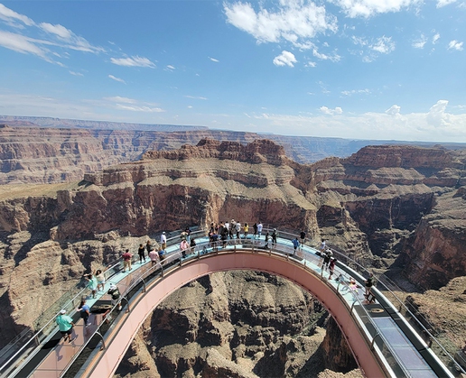 Enjoy one of the world's great natural wonders, courtesy of Grand Canyon West