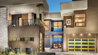 The two-story Toll Brothers estate has something for everyone.