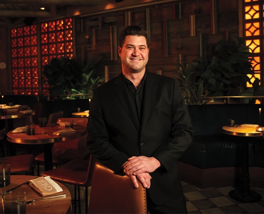 Beau Huizinga is beverage manager at Chica at The Venetian in Las Vegas