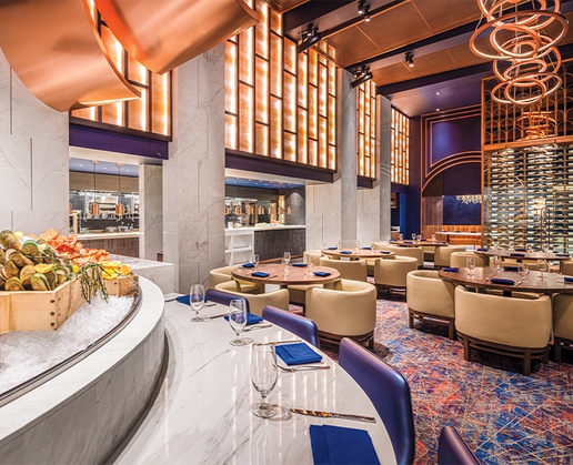 Ramsay's Kitchen by Gordon Ramsay at Harrah's in Las Vegas