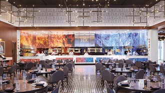 The Caesars Palace restaurant recently celebrated its fifth anniversary on the Strip.