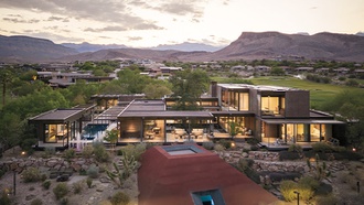 Space and privacy abound in this luxurious offering in a masterplanned community.