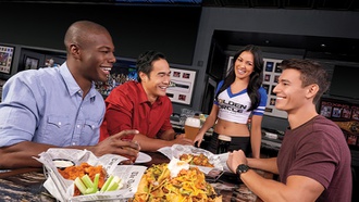 The Treasure Island hot spot offers signature cocktails and bar-food favorites.