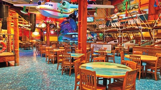The restaurant at Flamingo lets you enjoy drink specials as long as you’re at the ...