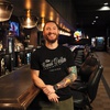 Bryan Pierzga is bar supervisor at the Sand Dollar at Plaza in Las Vegas