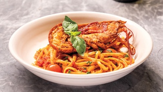 The Italian restaurant at Park MGM presents a carefully curated menu.