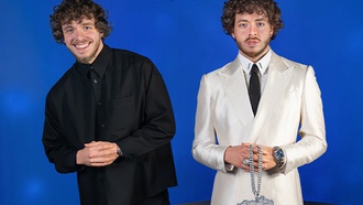 You'll do a double take when you get close to this rapper's doppelgänger.