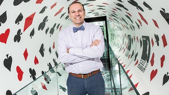 This sales and marketing manager loves to tout all of Vegas' best features.