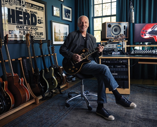 Peter Frampton performs at the Pearl at Palms in Las Vegas on Aug. 18