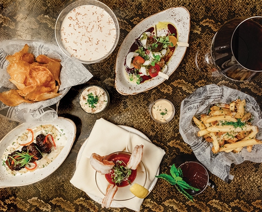 Enjoy great drink and food special during the new Social Hour at Twin Creeks Steakhouse at Silverton in Las Vegas