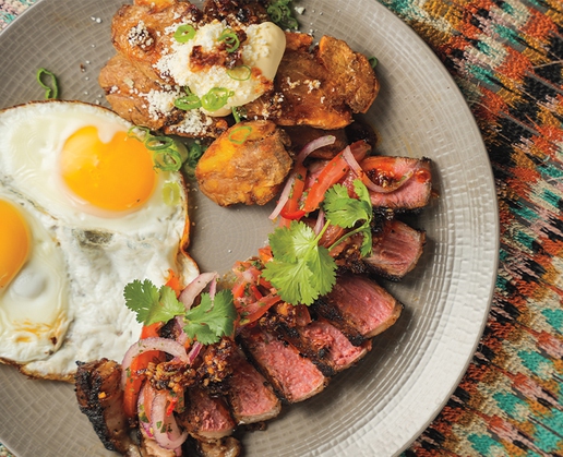 Just a few of the brunch delights available at Chica at The Venetian in Las Vegas