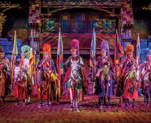 'Tournament of Kings' at Excalibur in Las Vegas