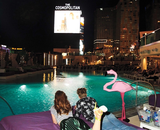 The Dive In Movie at Boulevard Pool at The Cosmopolitan of Las Vegas