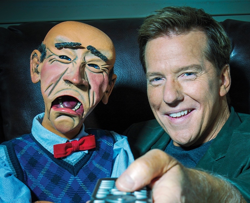 Jeff Dunham performs at the Bakkt Theater at Planet Hollywood Resort in Las Vegas on Sept. 3
