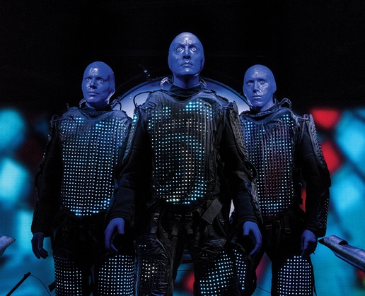 Blue Man Group at Luxor in Las Vegas