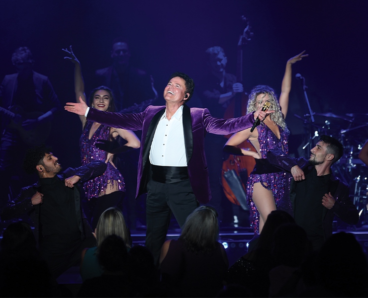 Music icon Donny Osmond returns to his hit Strip show in Las Vegas ...