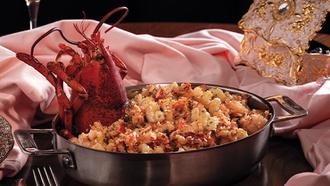 The restaurant at Caesars Palace shows creativity throughout the entire menu.