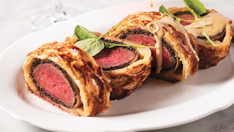 Michael Mina's French restaurant at Aria serves classics alongside newer dishes.