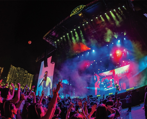 Enjoy great music, food, art and more at Life is Beautiful in downtown Las Vegas