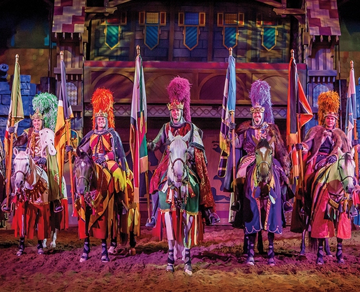 'Tournament of Kings' at Excalibur in Las Vegas