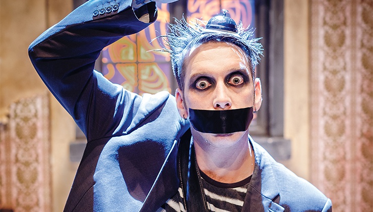 Catch the mime performing at MGM Grand.