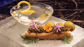 With 25 years on the Strip, the popular Bellagio lounge serves up inventive caviar and ...