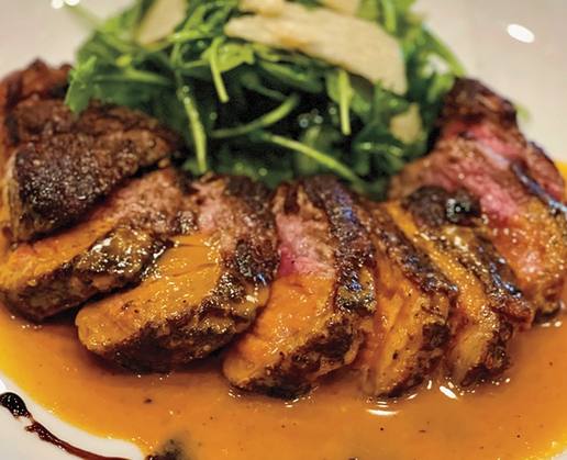 Controfiletto tagliata at Ferraro's Ristorante in Las Vegas