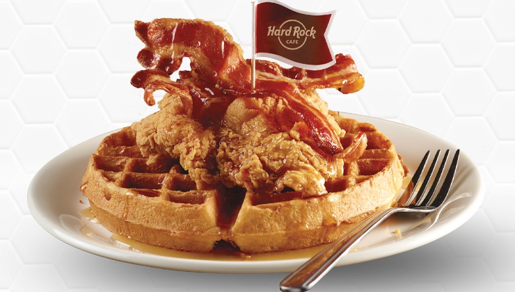 The Stripside restaurant serves up tunes amid tasty morning meals.