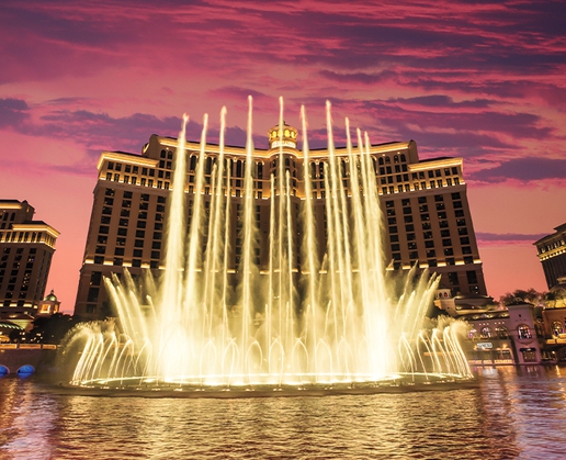 The Fountains of Bellagio in Las Vegas celebrates its 25th anniversary this year 