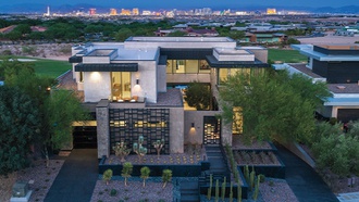 With five bedrooms and a five-car garage, this residence will meet all your needs.