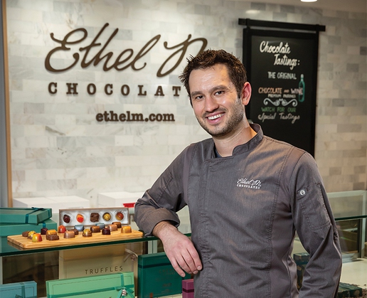 Mark Mackey is chief chocolatier at Ethel M Chocolate Factory in Henderson
