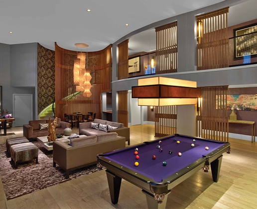 A room at Nobu Hotel at Caesars Palace, which celebrates its 10th anniversary this month