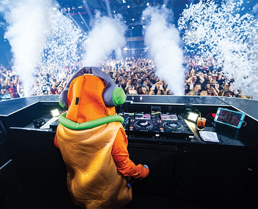 Halloween celebrations at Zouk Nightclub at Resorts World Las Vegas