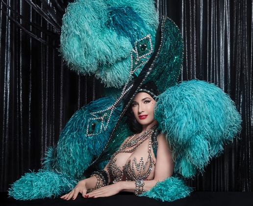 Burlesque queen Dita Von Teese premieres her Horseshoe Las Vegas show, ‘Dita Las Vegas: A Jubilant Revue,’ this week
