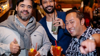 The event included complimentary cocktails and wine, along with the hottest items on the menu.