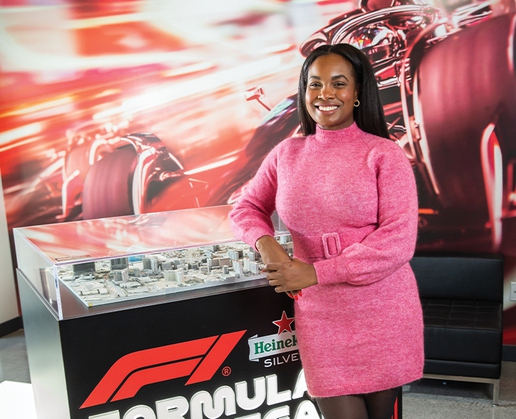 Pilar Harris is senior director of corporate social responsibility, government relations and sustainability for the Las Vegas Grand Prix Foundation