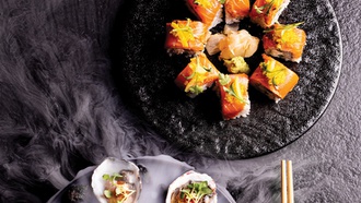 The Resorts World Las Vegas restaurant serves everything from sushi rolls to teppanyaki.