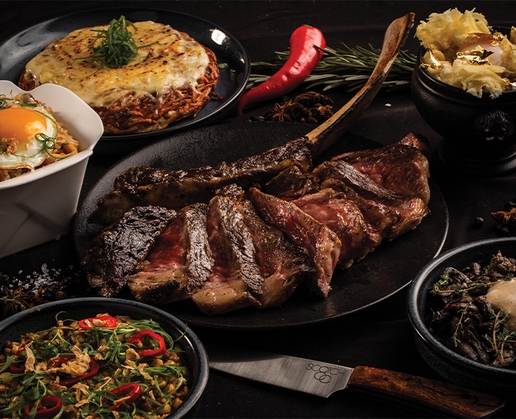 Scotch 80 Prime at Palms in Las Vegas has plenty of options to satisfy the healthiest of appetites