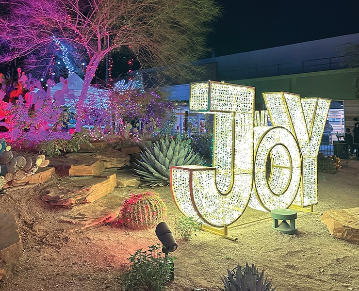 Ethel M Chocolates Factory keeps it merry for Holiday Cactus Garden