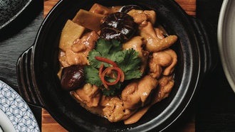 The Asian restaurant at The Venetian has a massive menu, with surprises around every corner.