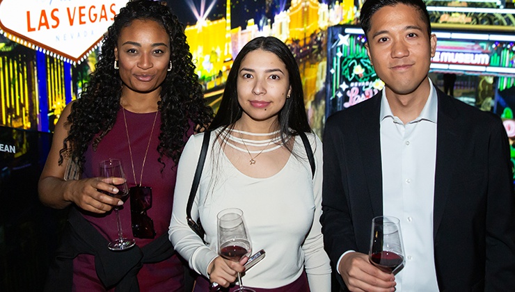 The event included cocktails, passed appetizers and exclusive giveaways.