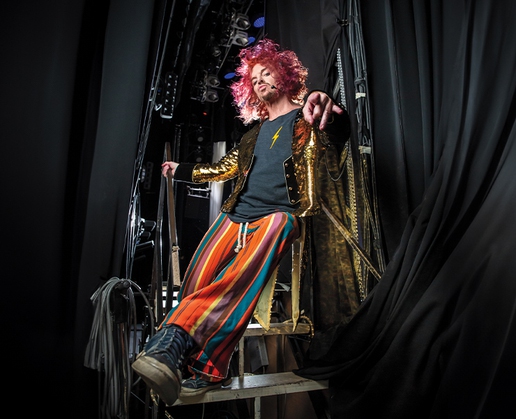 Carrot Top celebrates 18 years of making Las Vegas visitors laugh at Luxor